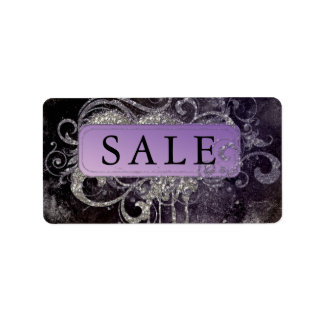 Grunge Glitter Salon Black Paars Sale Adres Etiket