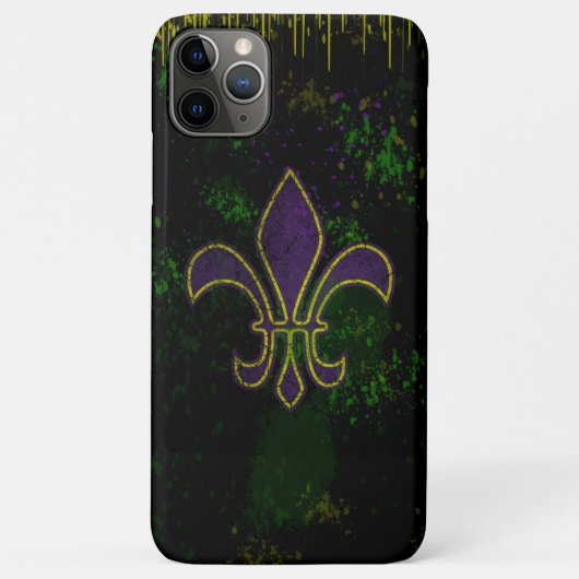 Grunge Gothic Mardi Gras Case-Mate iPhone Case (Achterkant)