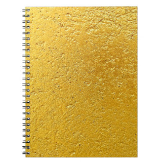 Grunge goud of folie achtergrond en textureabstrac notitieboek