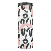 Grunge graffiti: kunstpenseelstreken. thermosbeker (Achterkant)