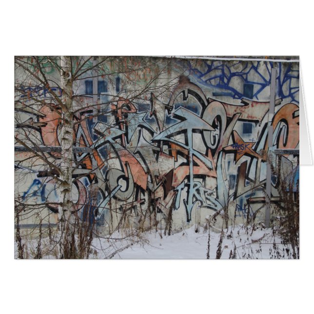 Grunge Graffiti Wall (Voorkant Horizontaal)