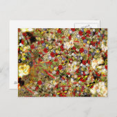  Grunge Graffiti Wallpaper Collage Design Briefkaart (Voorkant / Achterkant)