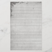 Grunge Graphic Stationery - gevoerd Briefpapier (Voorkant)