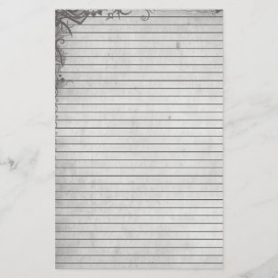 Grunge Graphic Stationery - met voering Briefpapier
