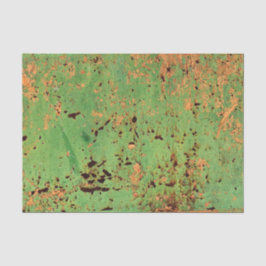 Grunge Green Oranje Paint Urban Loft DIY Decor Tissuepapier