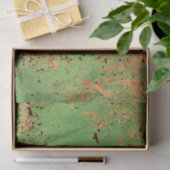 Grunge Green Oranje Paint Urban Loft DIY Decor Tissuepapier (Geschenk)