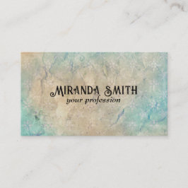 Grunge Grijs  Aangepaste QR Code Visitekaartje