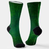 Grunge groene textuur sokken (Gebogen)
