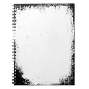 Grunge grungy nood foto notitieboek