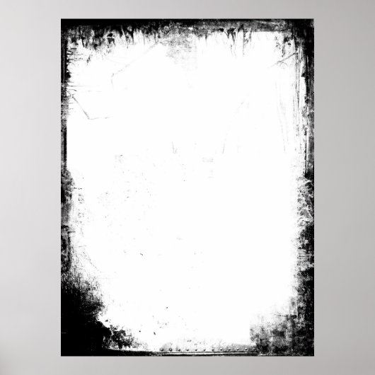 Grunge grungy nood foto poster (Voorkant)