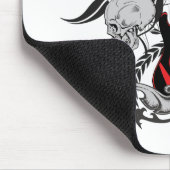 Grunge Guitar and Skull Muismat (Hoek)