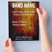 Grunge Guitar Flyer (Hand)