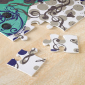 Grunge Guitar Illustration Legpuzzel (Zijkant)