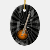 Grunge Guitar Ornament (Voorkant)