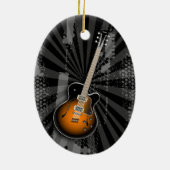 Grunge Guitar Ornament (Achterkant)
