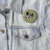 Grunge Guitar Ronde Button 5,7 Cm (In situ)