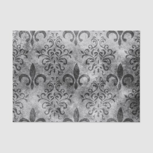 Grunge Halloween Horror Tissuepapier (Voorkant)