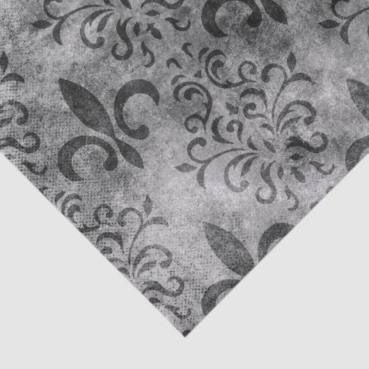 Grunge Halloween Horror Tissuepapier (Detail)