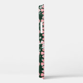 Grunge harten en bloemen patroon. Case-Mate iPhone case (Achterkant / Rechts)