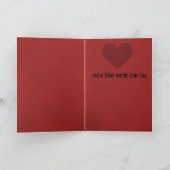 Grunge harten missen je Kaart (Binnen)