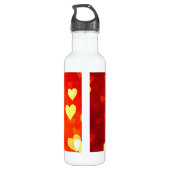 Grunge harten waterfles  (Achterkant)