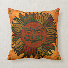 Grunge Harvest New age Sun Decor Sierkussen