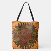 Grunge Harvest New age Sun Tote Bag (Achterkant)