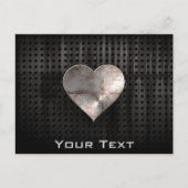 Grunge Heart Briefkaart (Voorkant)