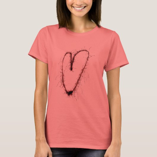 Grunge Heart Shirt (Voorkant)