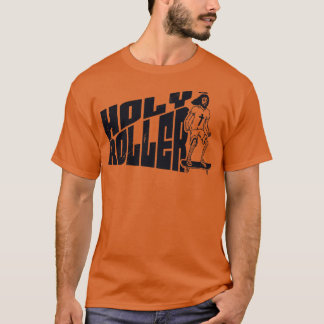 Grunge Heilige Roller Grappig Skateboarden Jezus T-shirt