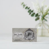 Grunge Heraldry Visitekaartje (Staand voorkant)