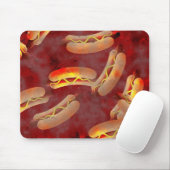 Grunge Hotdogs Muismat (Met muis)