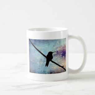 Grunge Hummingbird Koffiemok