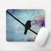 Grunge Hummingbird Muismat (Met muis)