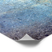 Grunge Hummingbird Poster (Hoek)