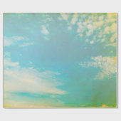 Grunge image of sky background, home decor, backgr cadeaupapier (Vlak)