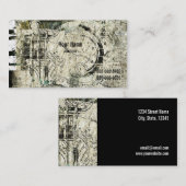 grunge industrial visitekaartje (Voorkant / Achterkant)