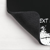 Grunge Ink Stain Sjabloon Mousepad Muismat (Hoek)