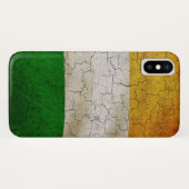 Grunge Ireland vlag Case-Mate iPhone Case (Achterkant (horizontaal))
