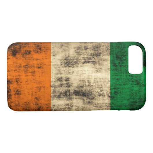 Grunge Irish Flag Case-Mate iPhone Case (Achterkant (Horizontaal))