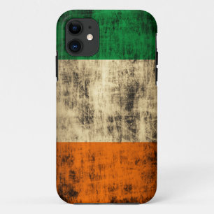 Grunge Irish Flag iPhone 11 Hoesje