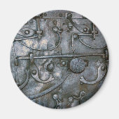 Grunge Iron Heavy Metal Magneet (Voorkant)