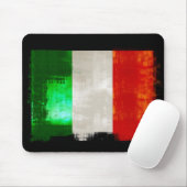 Grunge Italiaanse vlag  retro stijl Italië Muismat (Met muis)