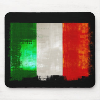 Grunge Italiaanse vlag  retro stijl Italië Muismat