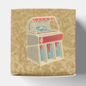 Grunge Jukebox Bedankdoosjes (Bovenkant)