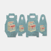 Grunge Jukebox Bedankdoosjes (Uitgevouwen)