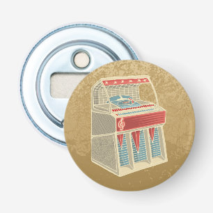 Grunge Jukebox Button Flesopener