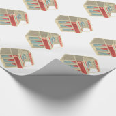 Grunge Jukebox Cadeaupapier (Hoek)