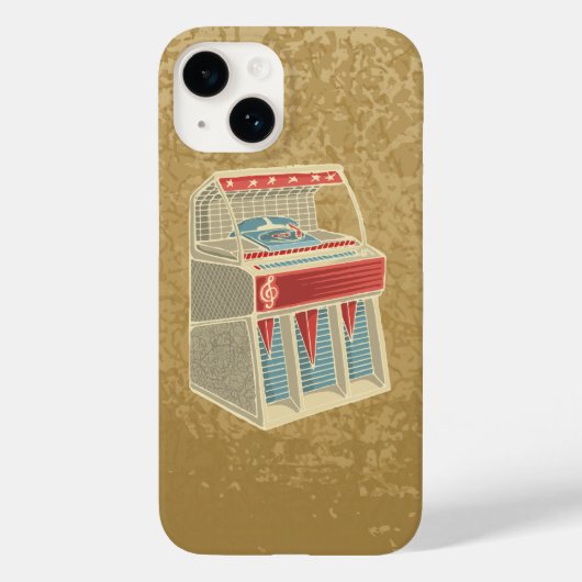 Grunge Jukebox Case-Mate iPhone Case (Achterkant)