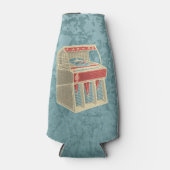 Grunge Jukebox Flesjeskoeler (Voorkant)